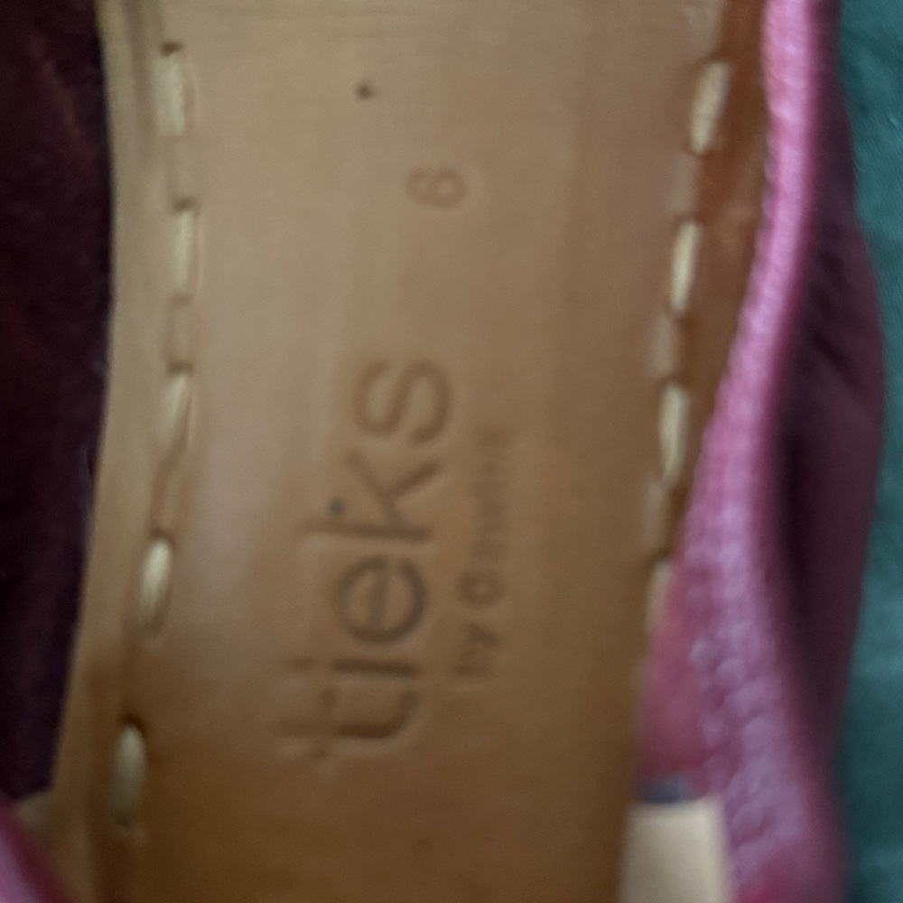 Tieks Burgundy Ballet Flats - Picture 6 of 6